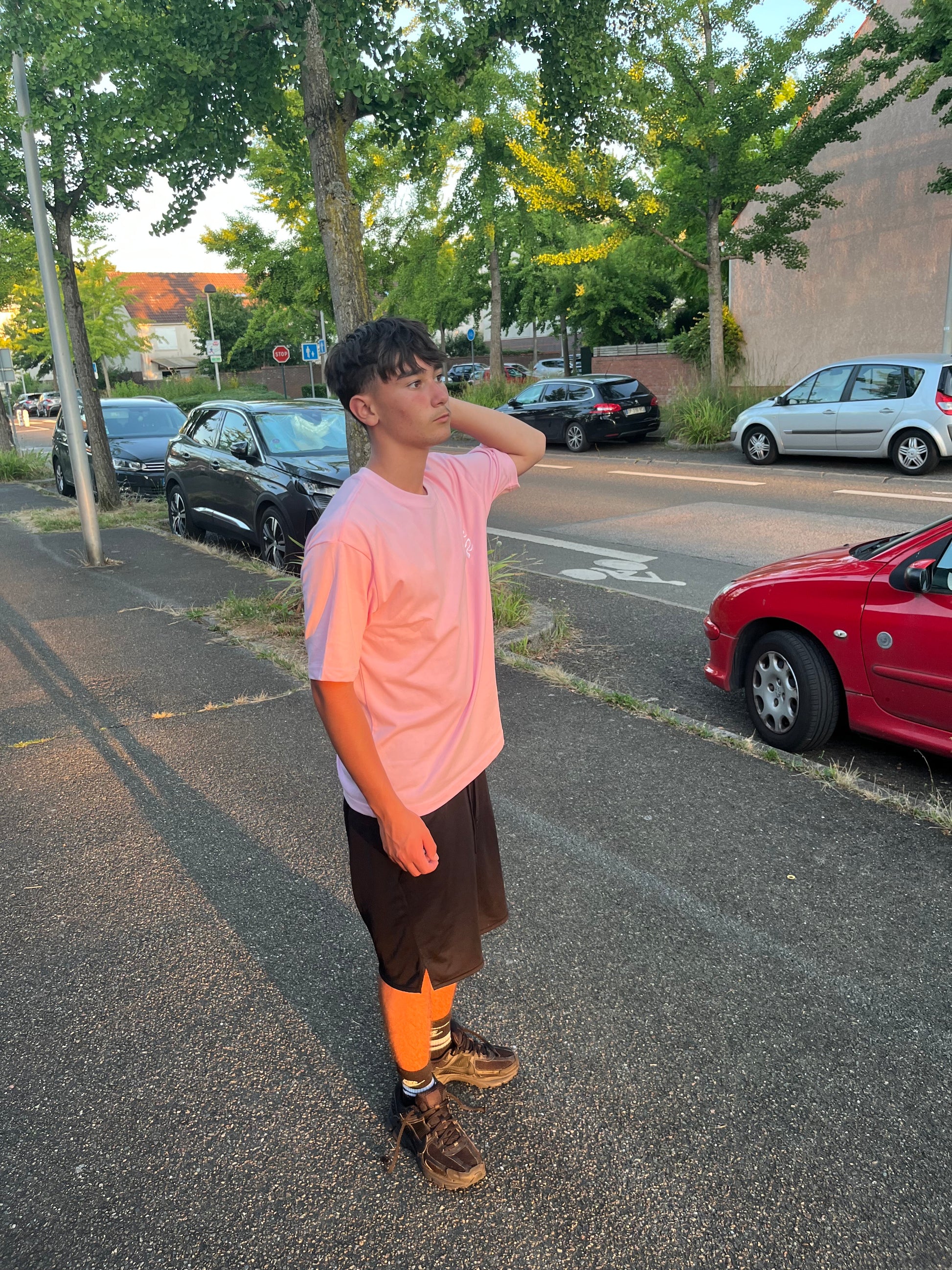 T-shirt Meteore rose