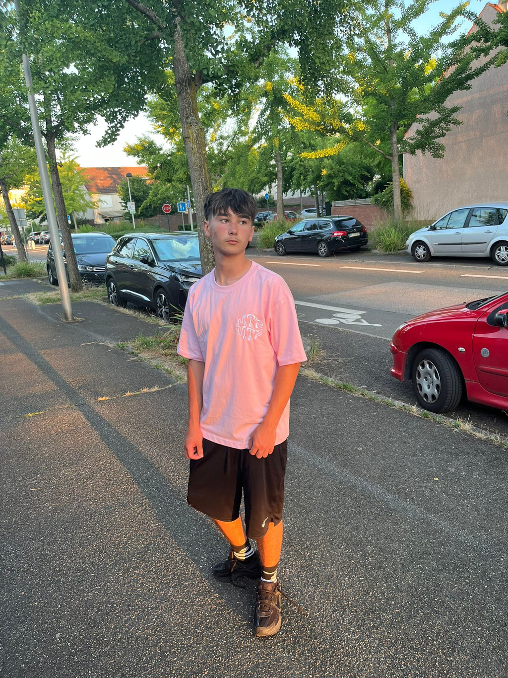 T-shirt Meteore rose